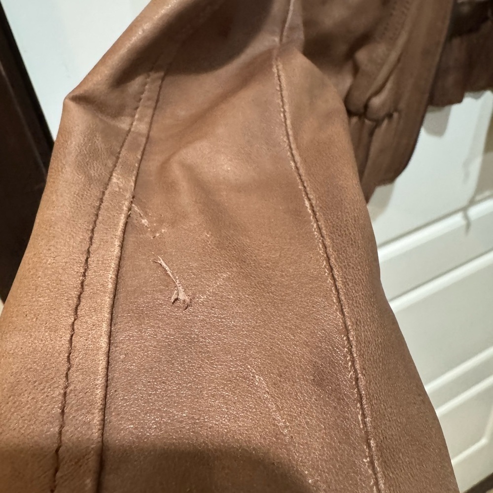 BiBi Firenze Genuine Leather Jacket in Rich Brown|Vintage| - Picture 6 of 9